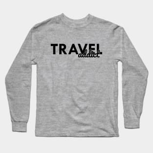 Travel Addict Long Sleeve T-Shirt